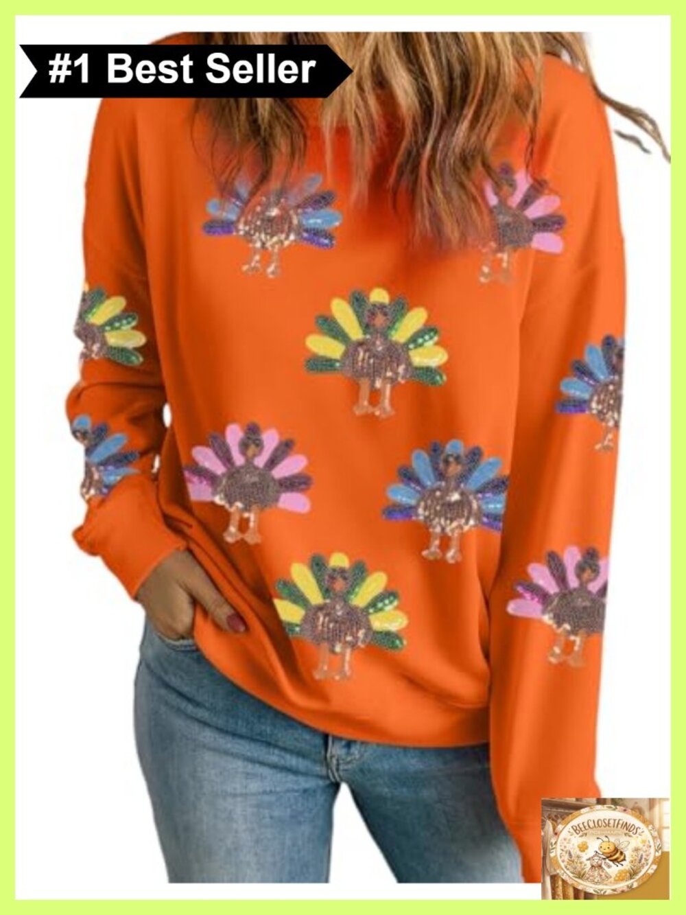 Womens Game Day Sequin Rugby Sweatshirt Pullover Long Sleeve Crew Neck Top